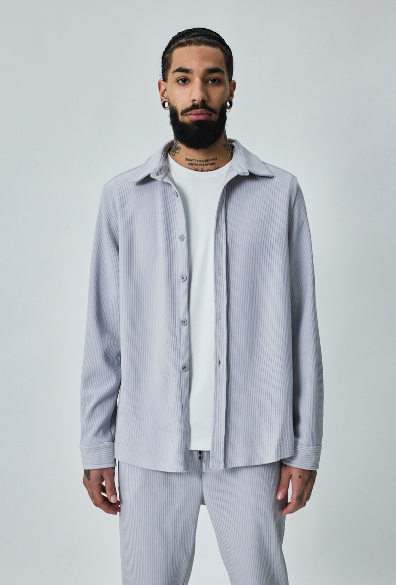 Grossiste Frilivin - Chemise cotelée oversize