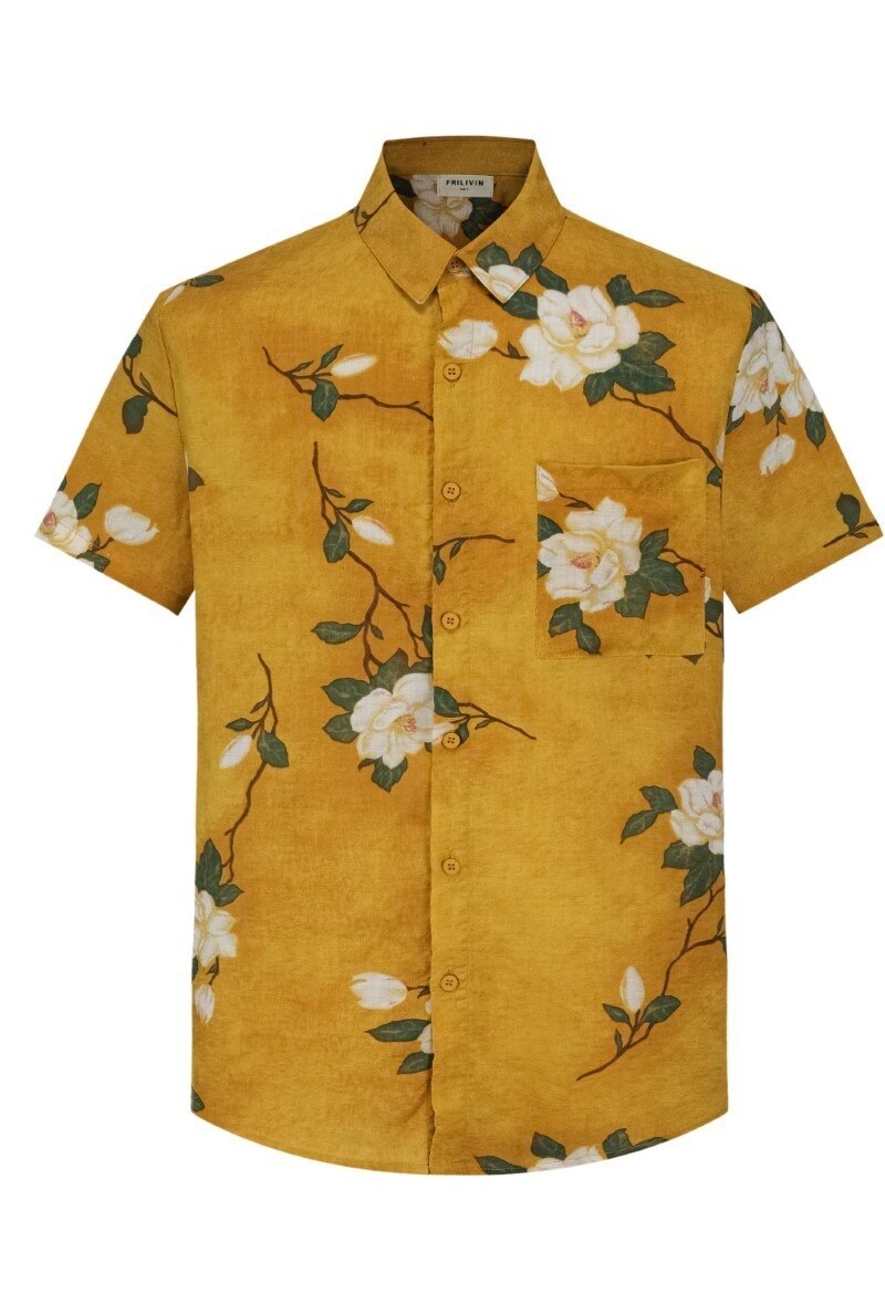 Grossista Frilivin - Camicia casual con stampa floreale