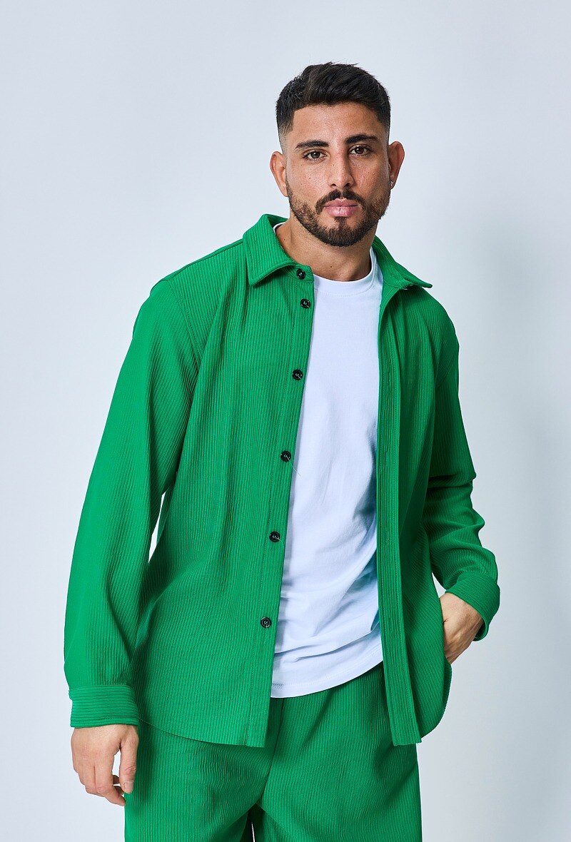 Wholesaler Frilivin - Chemise cotelée oversize