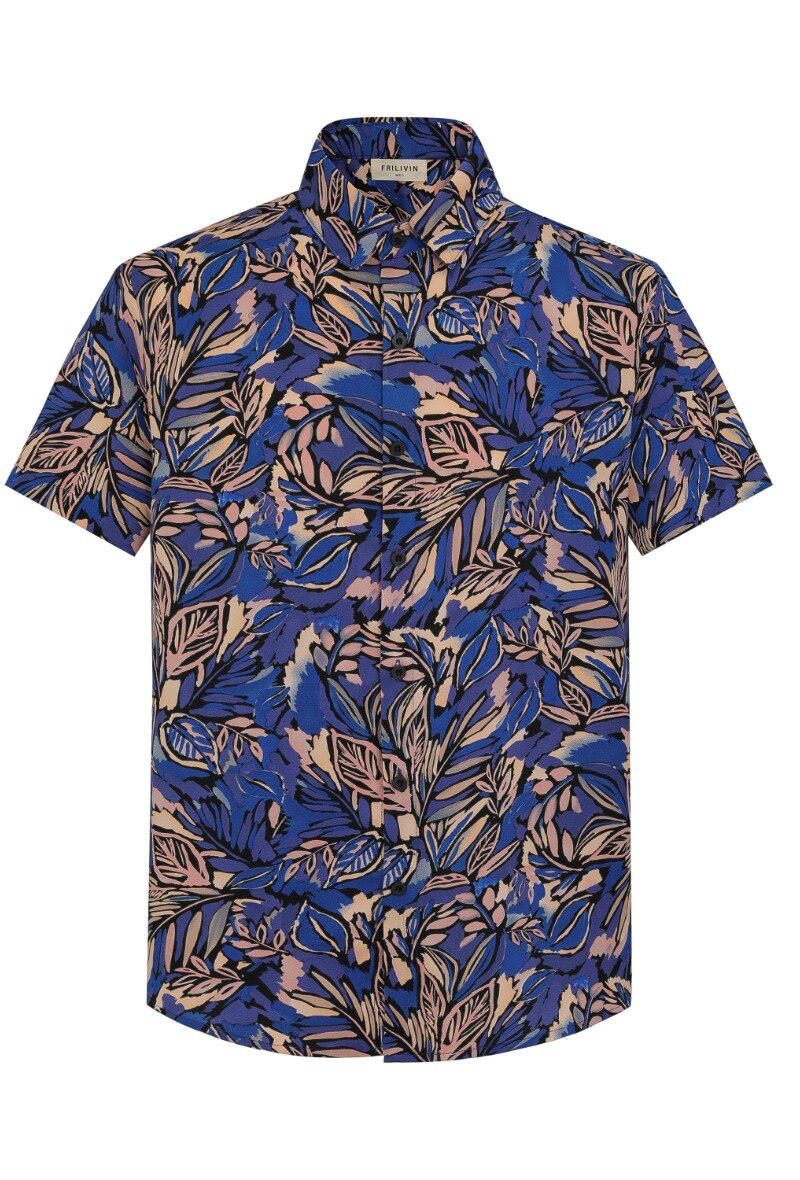 Grossiste Frilivin - Chemise décontractée à motifs fleuri