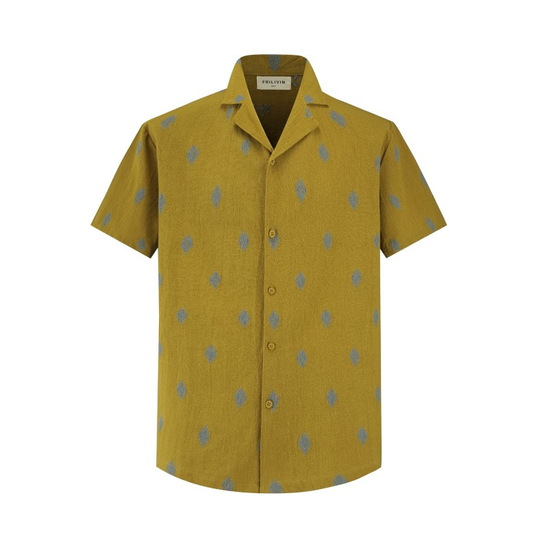 Grossiste Frilivin - Chemise manches courtes à motifs graphiques