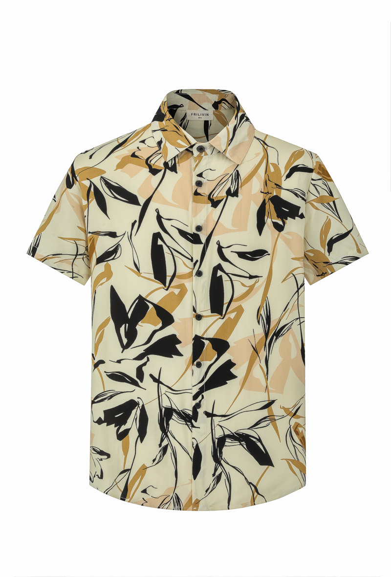 Wholesaler Frilivin - Short sleeve shirt with floral pattern