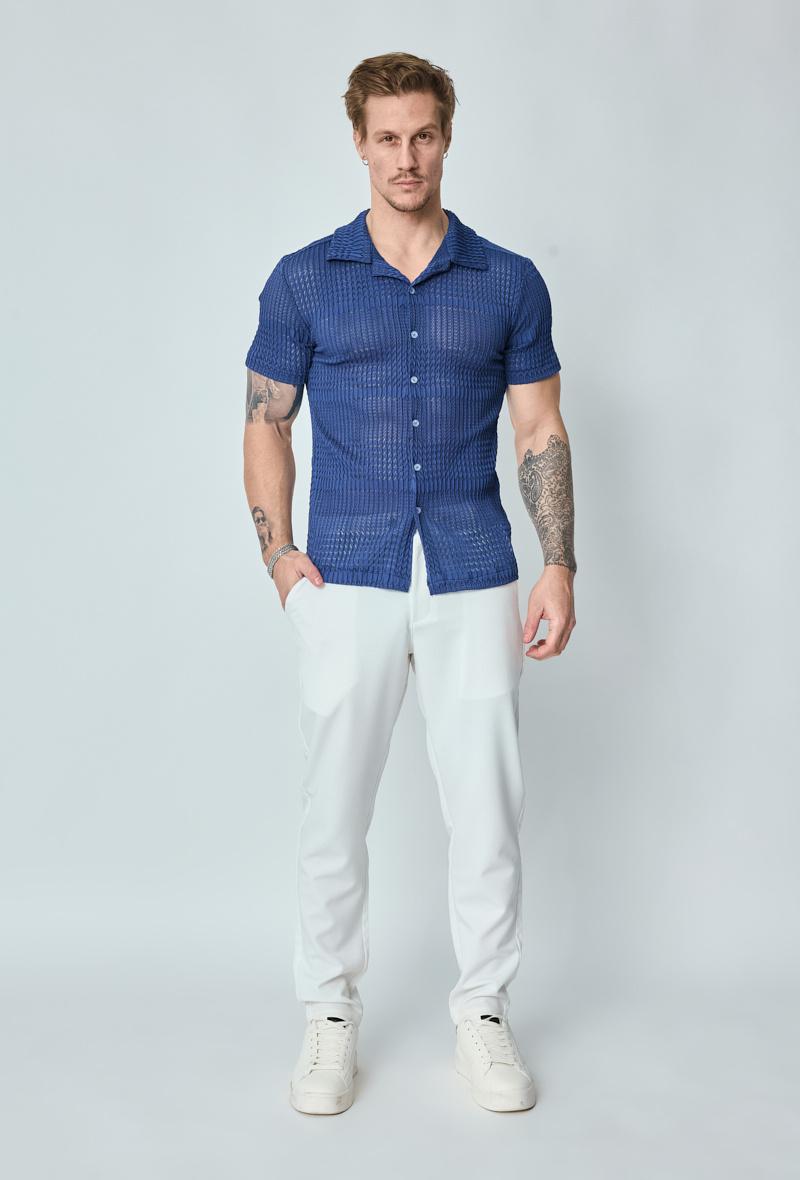 Mayorista Frilivin - Camisa de encaje de manga corta