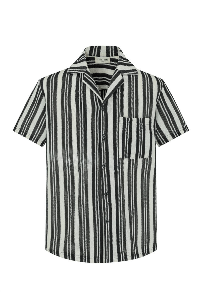 Mayorista Frilivin - Camisa a rayas de manga corta