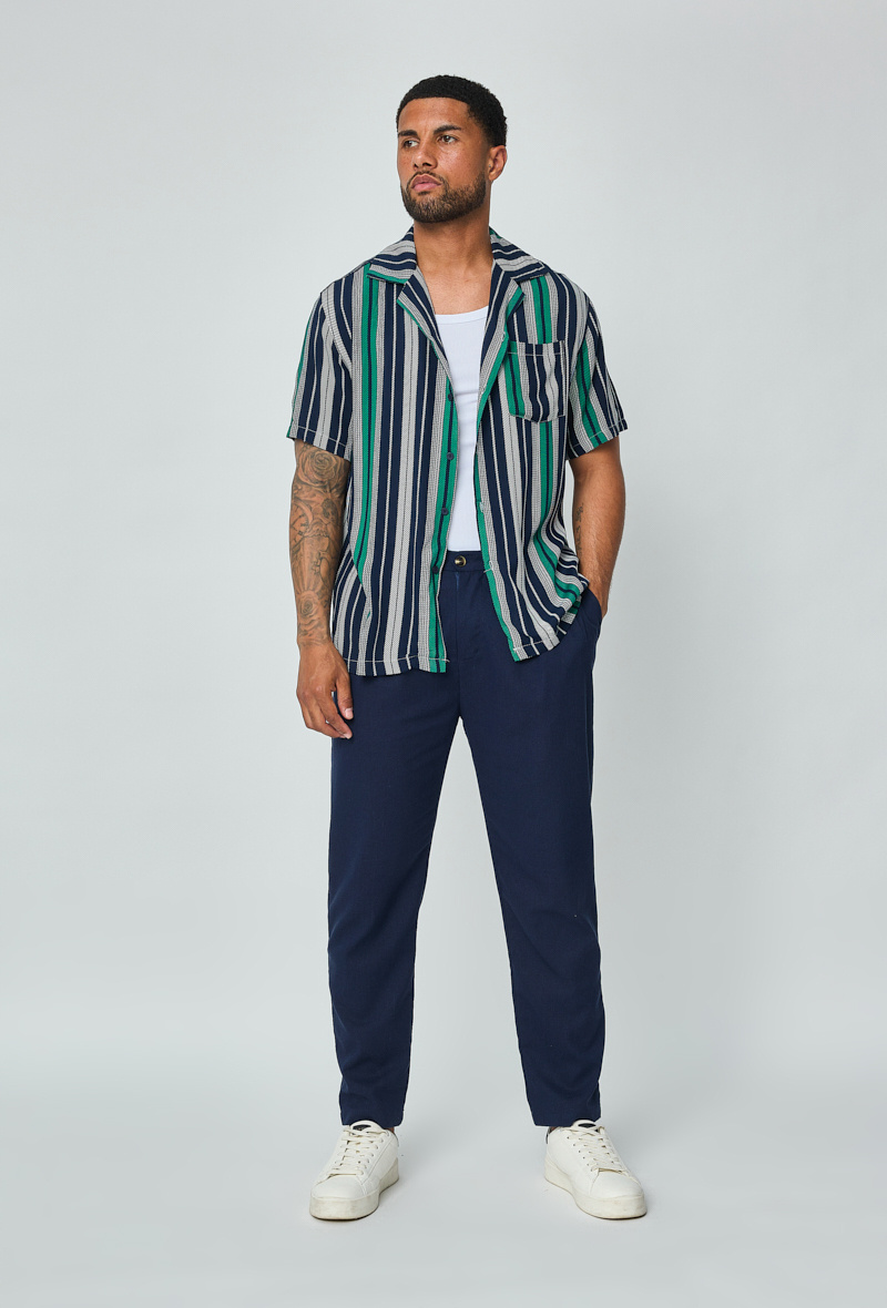 Grossista Frilivin - Camicia elegante a righe verticali