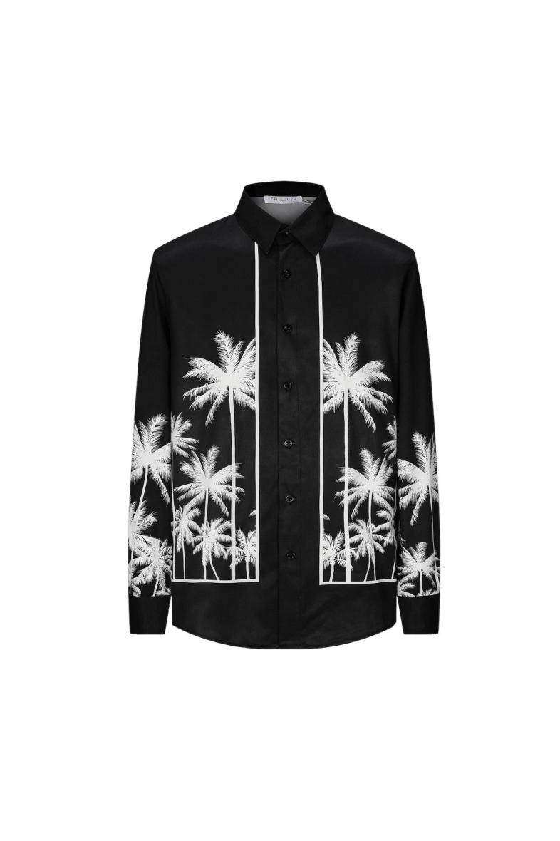 Grossiste Frilivin - Chemise à motif palmier