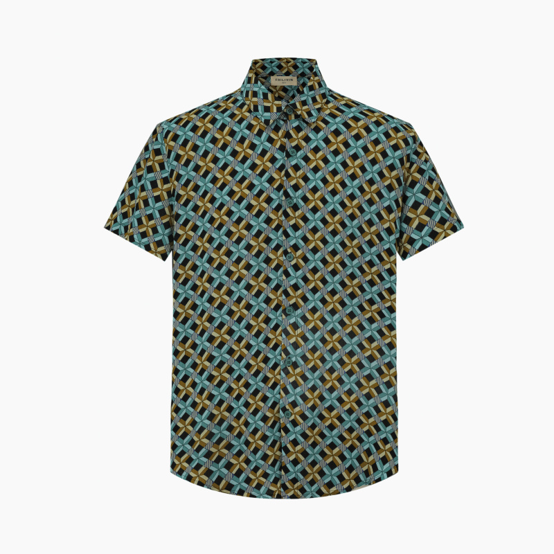 Mayorista Frilivin - Camisa estampada manga corta