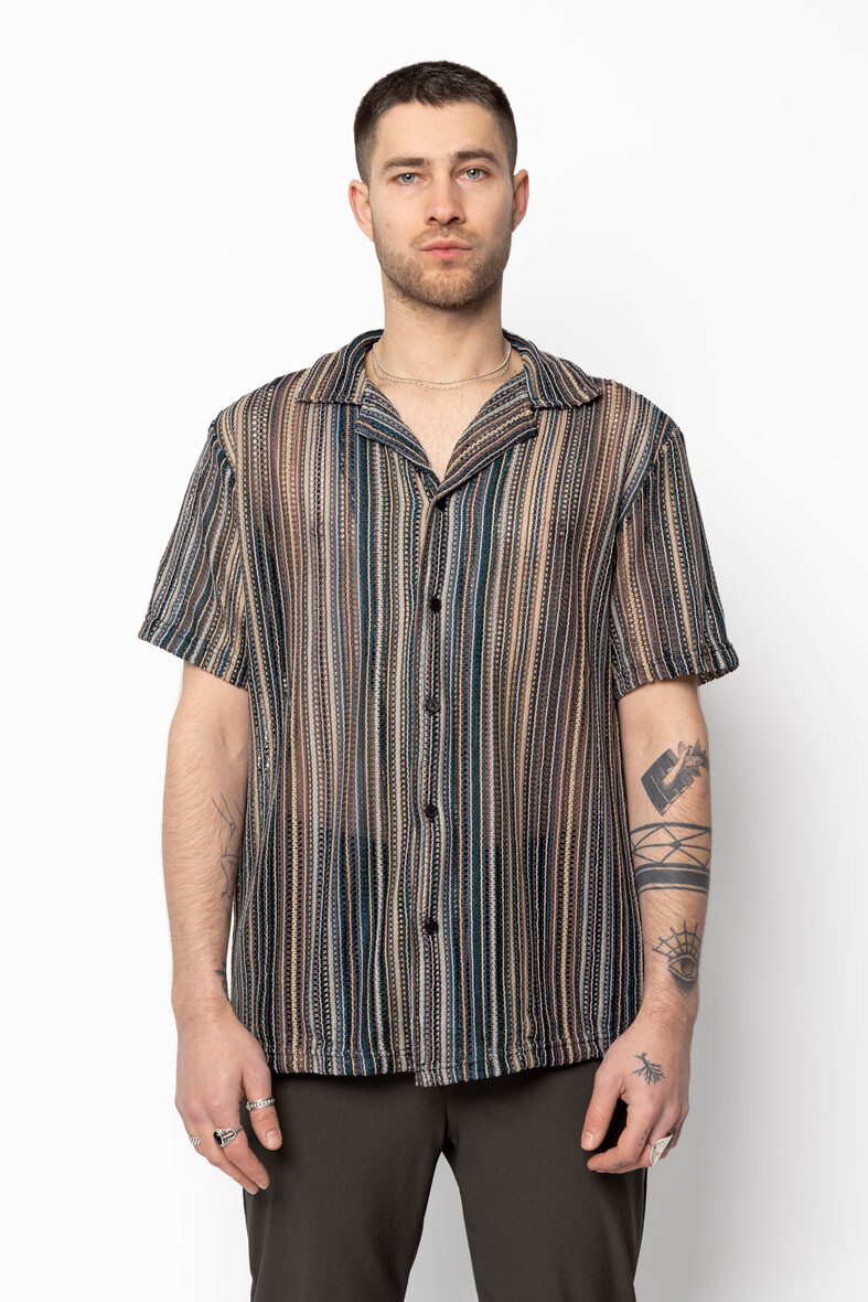 Grossista Frilivin - Camicia a righe classica