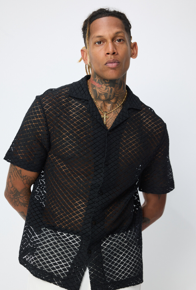 Grossiste Frilivin - Chemise manche courte uni