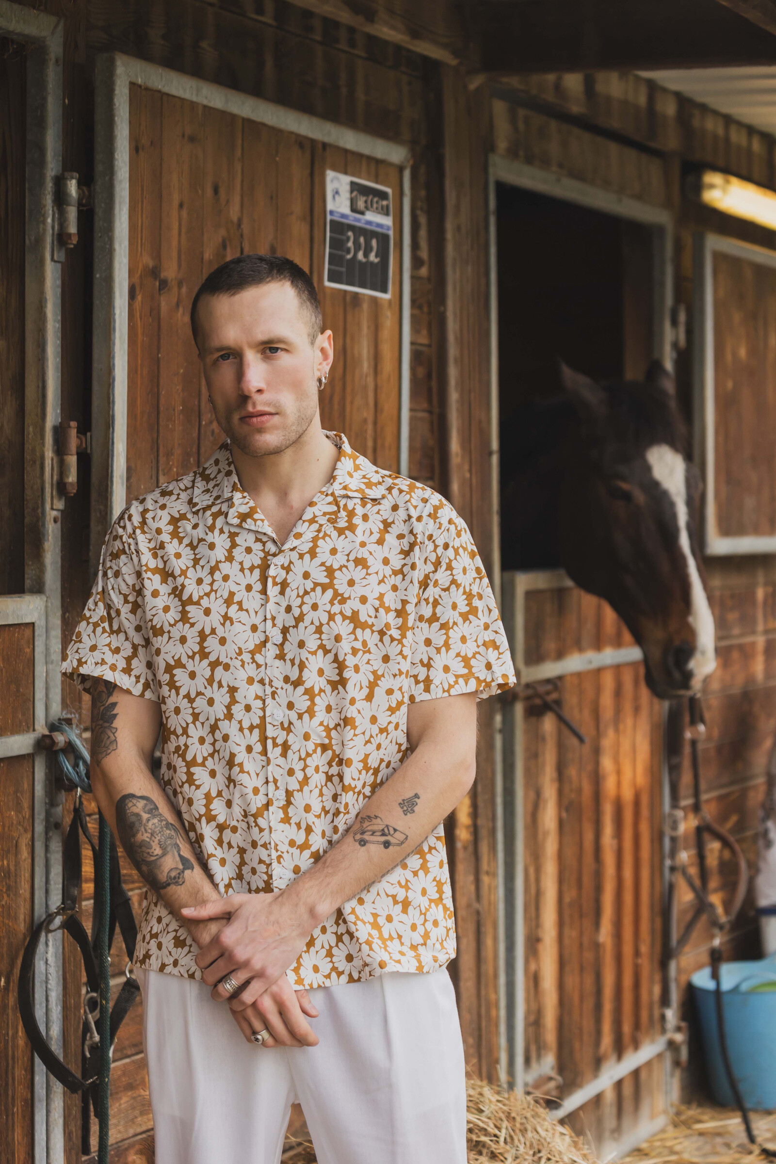 Wholesaler Frilivin - Printed shirt, short sleeves