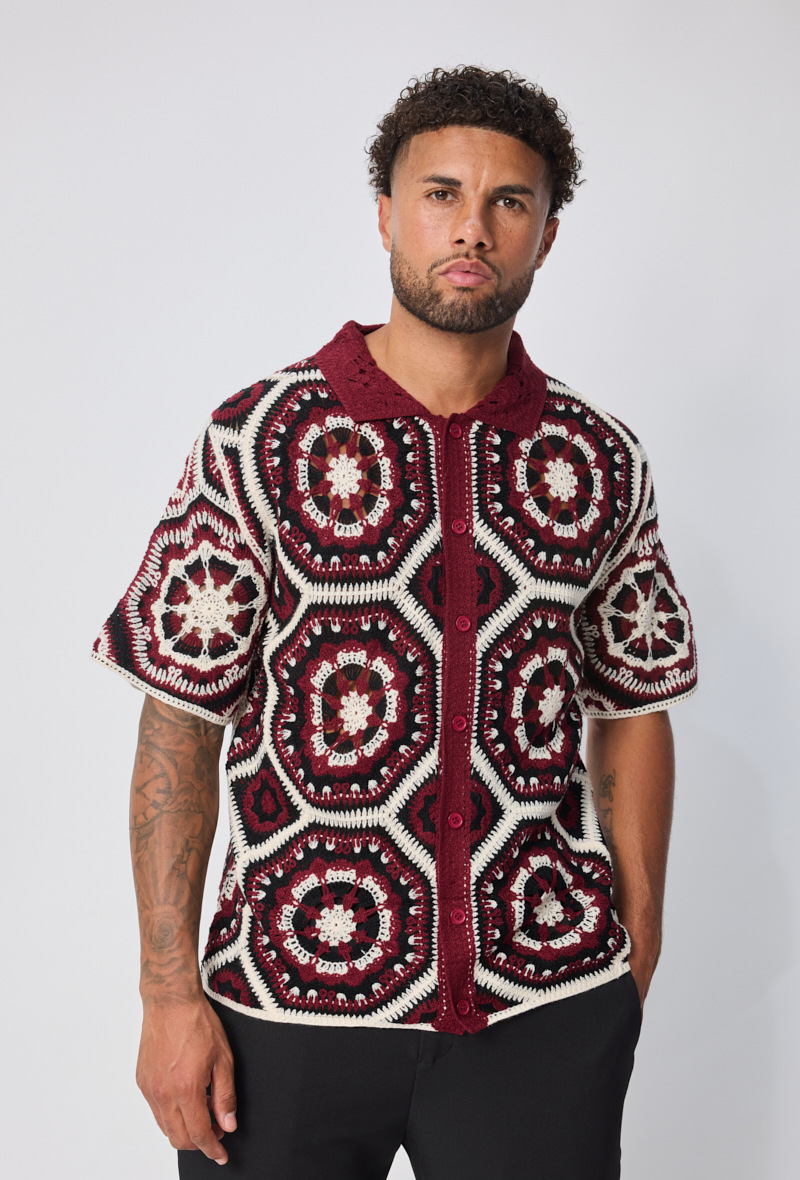 Grossiste Frilivin - Chemise à motif manche courte