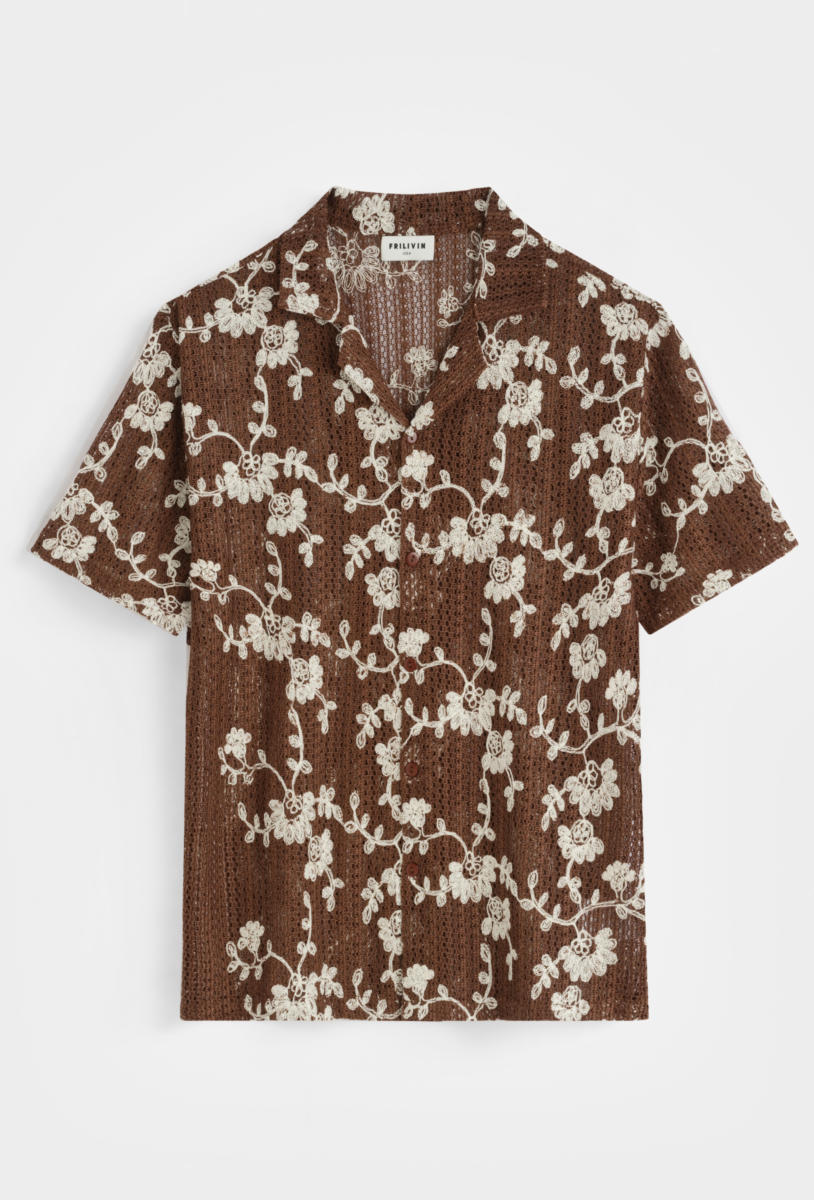 Großhändler Frilivin - Bluse mit zartem Blumenmuster