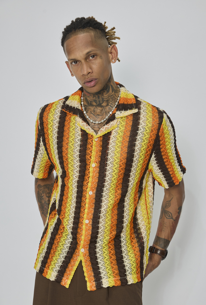 Mayorista Frilivin - Camisa de patrón a rayas