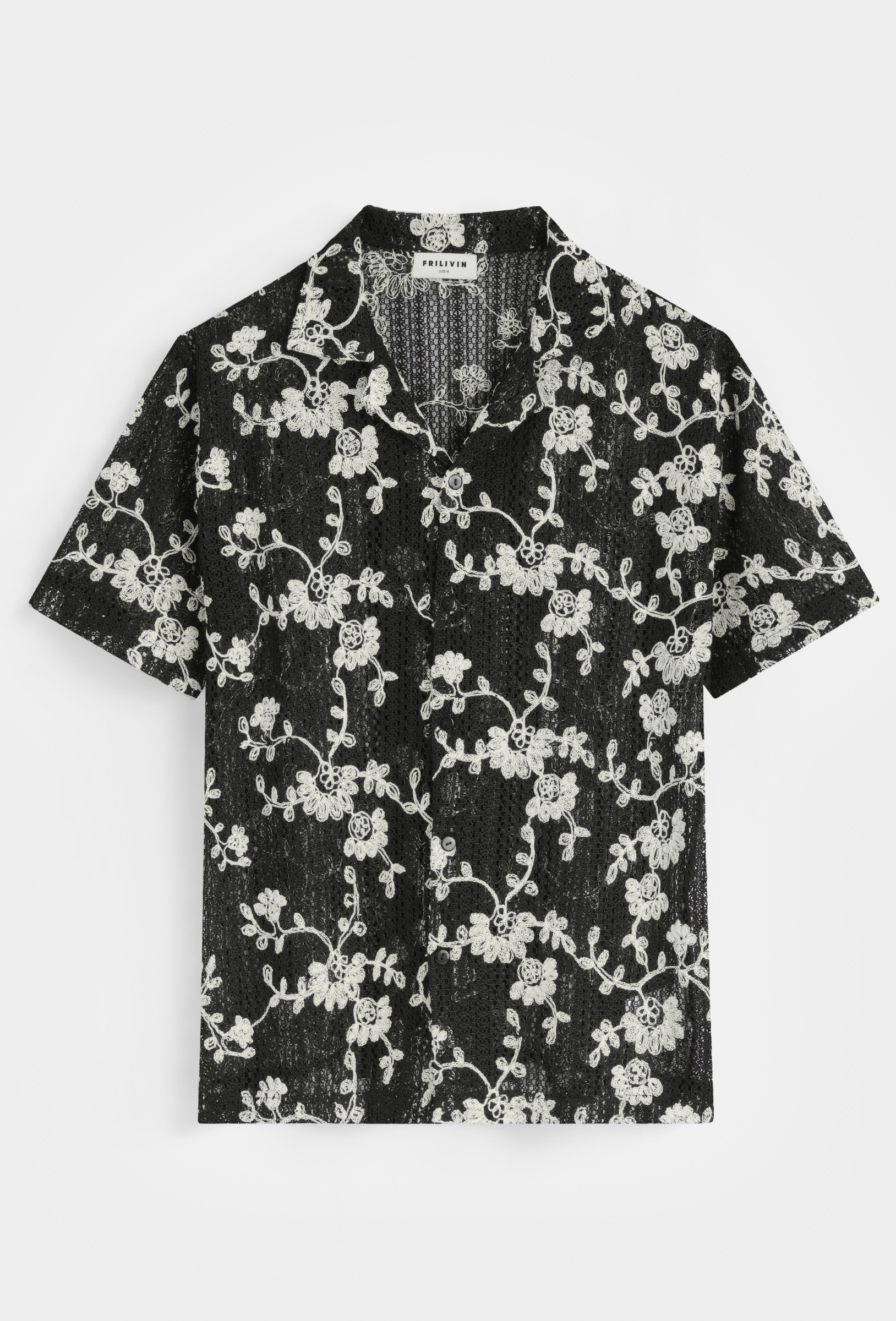 Wholesaler Frilivin - Blouse with delicate floral pattern