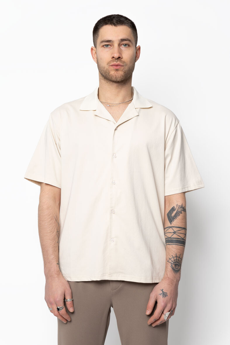 Grossista Frilivin - Camicia oversize a maniche corte