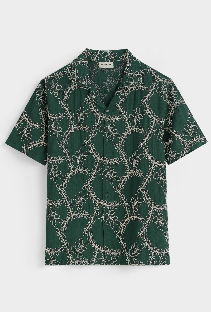 Grossista Frilivin - Camicia a fantasia floreale