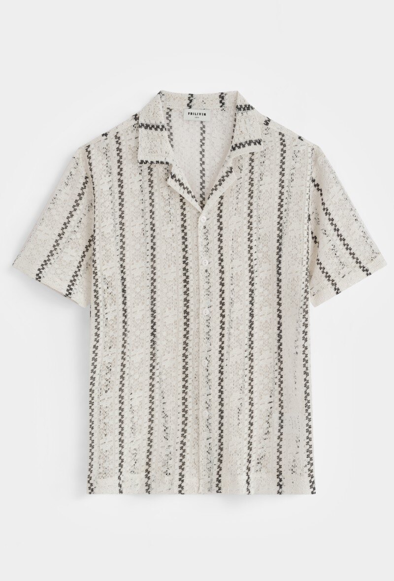Grossista Frilivin - Camicia a fantasia tropicale