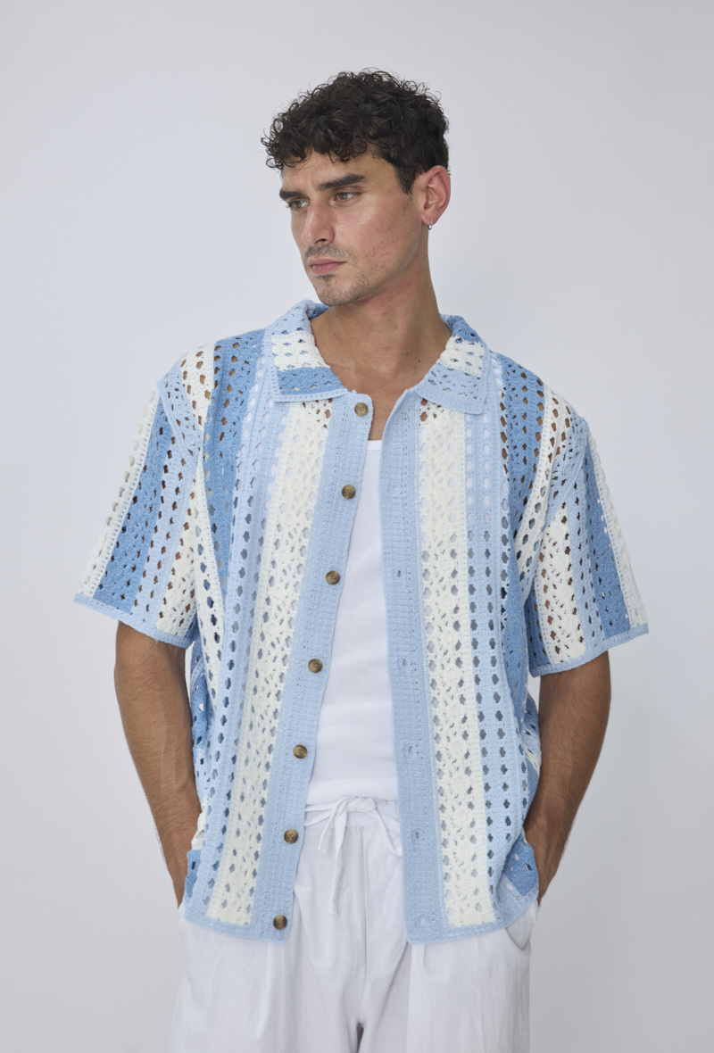 Grossiste Frilivin - Chemise en crochet