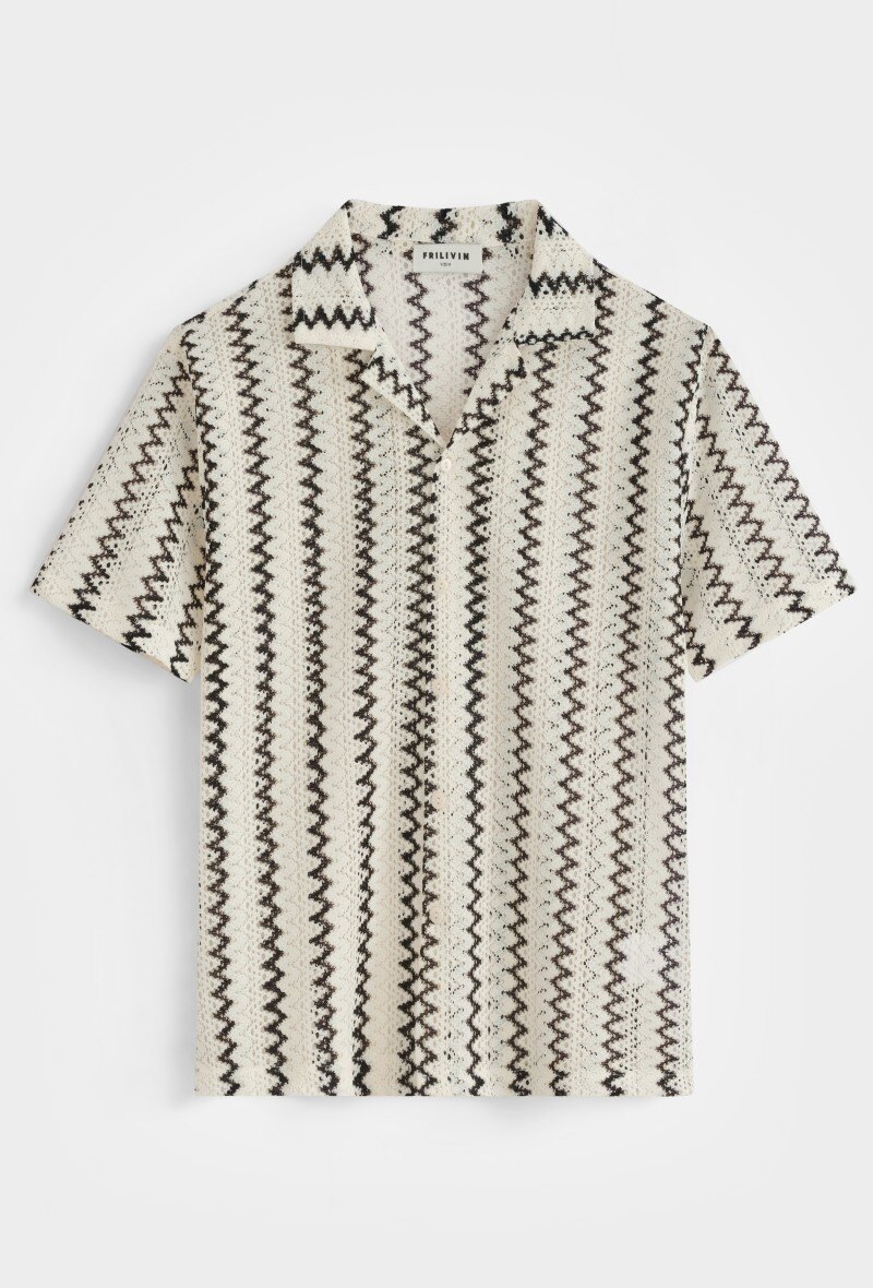 Mayorista Frilivin - Camisa de patrón geométrico