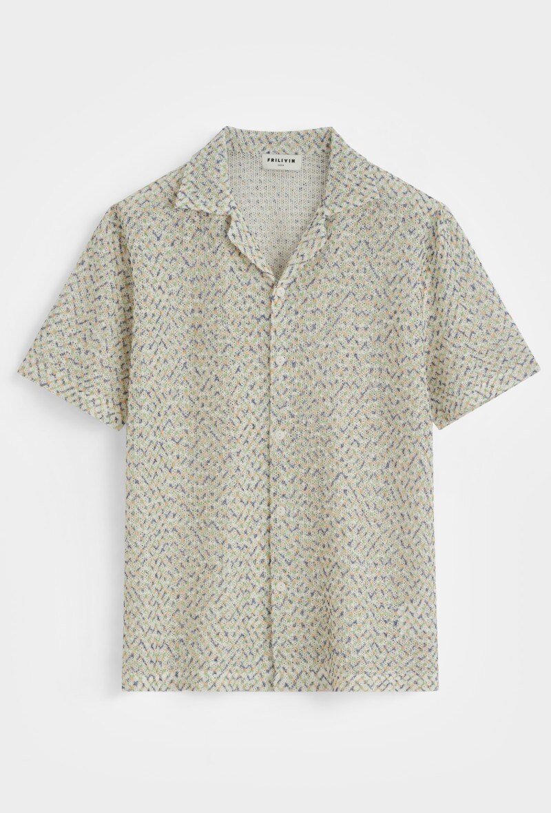 Mayorista Frilivin - Camisa de patrón geométrico
