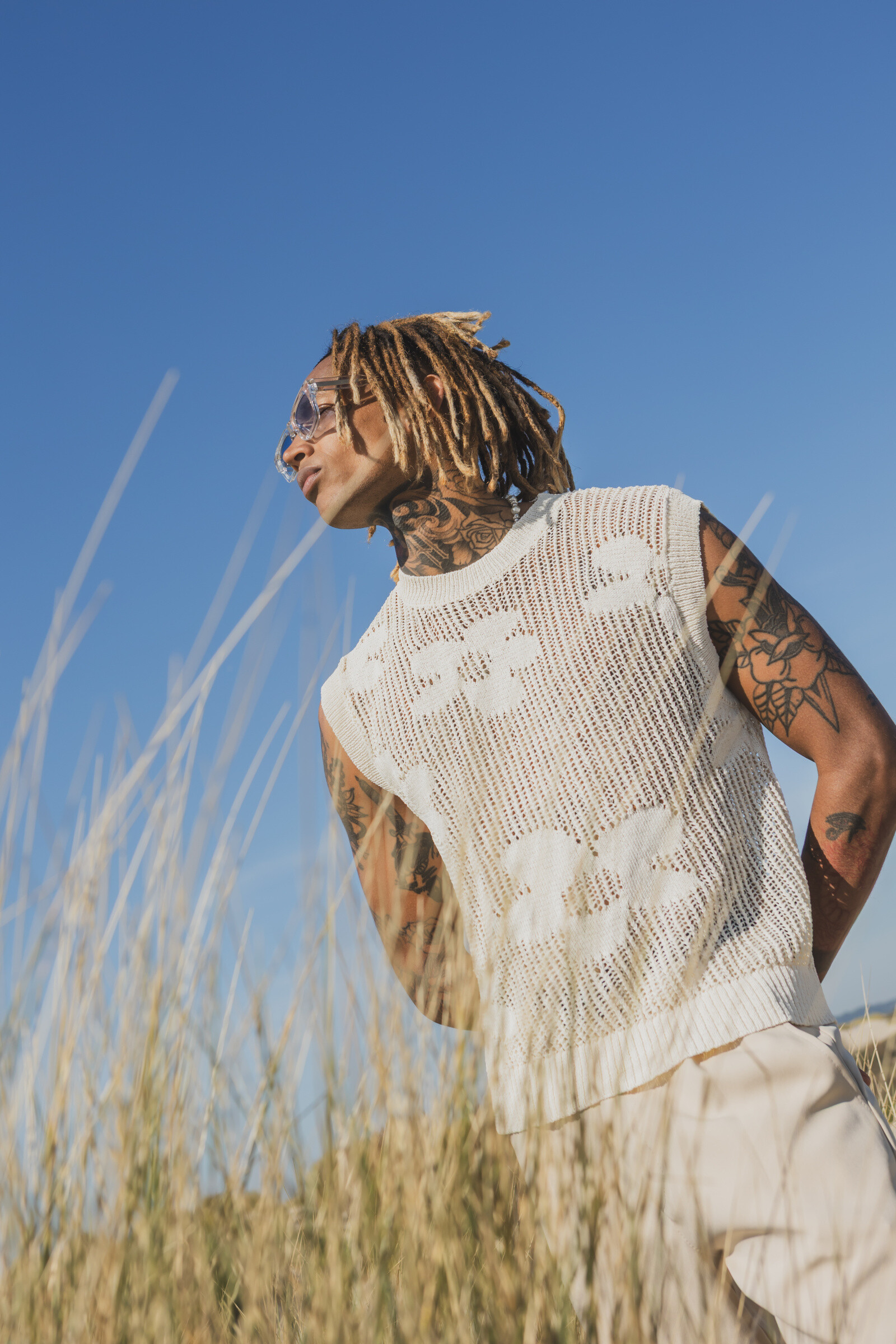 Wholesaler Frilivin - Flowery tank top