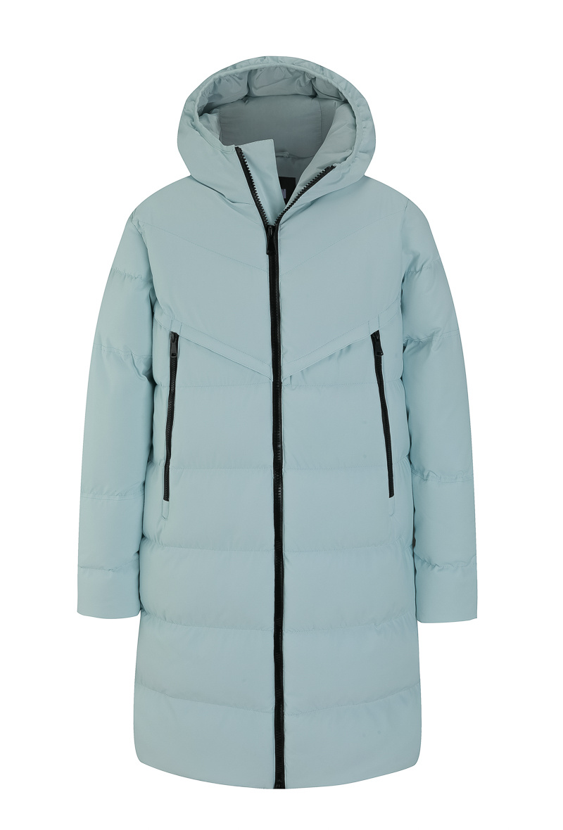Großhändler Frilivin - Mittellange Daunenjacke mit Kapuze