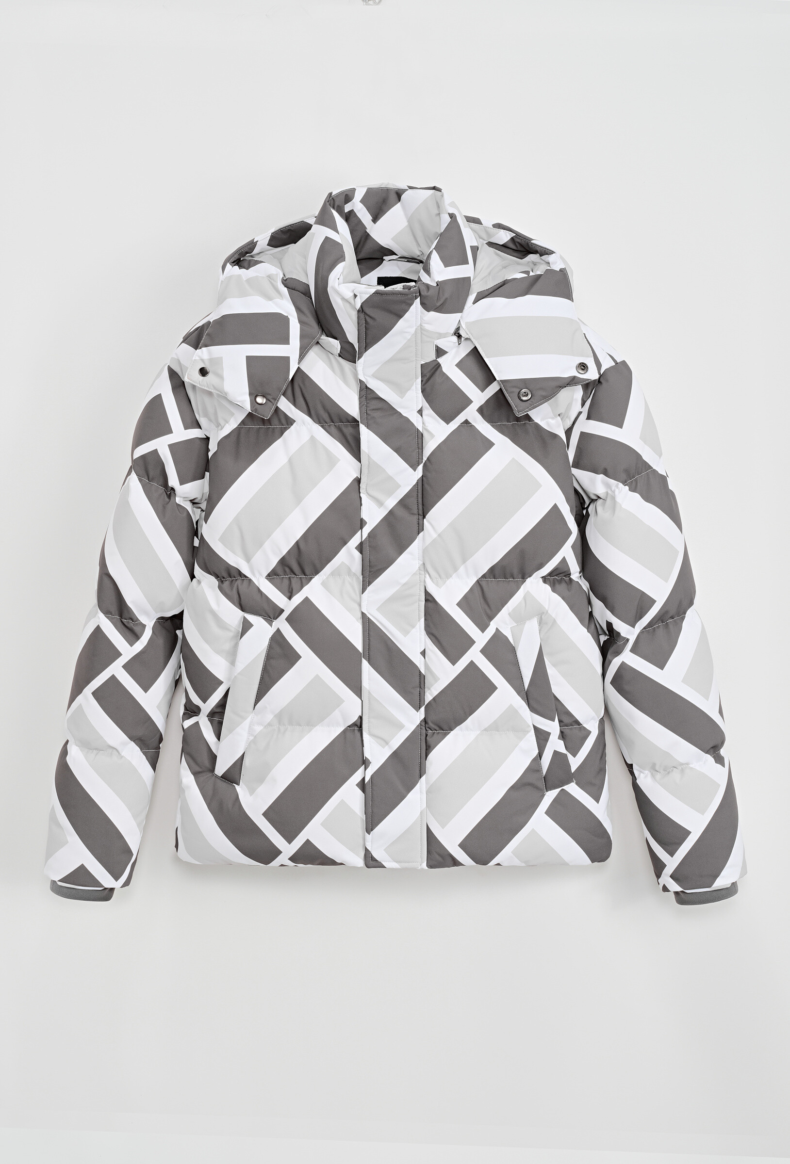 Wholesaler Frilivin - Abstract pattern down jacket