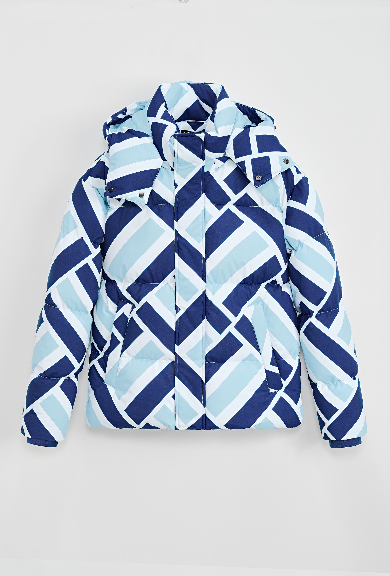 Wholesaler Frilivin - Abstract pattern down jacket