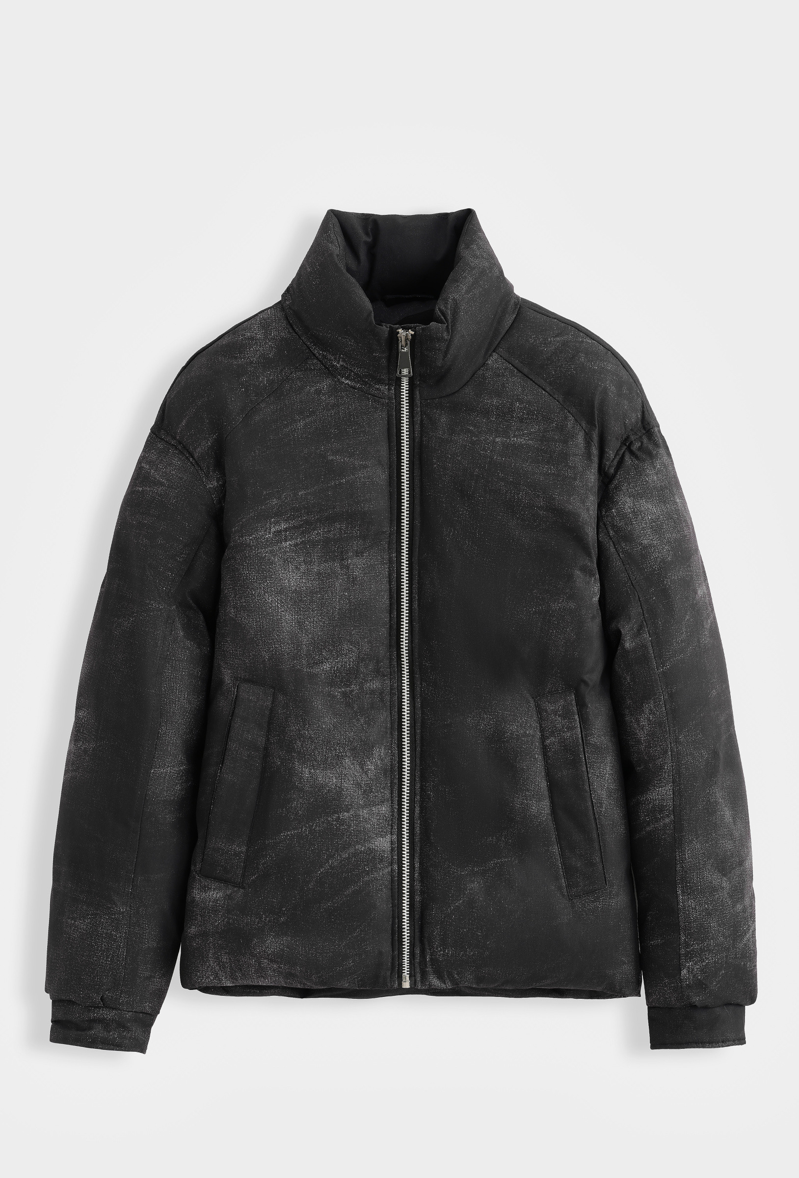 Großhändler Frilivin - Daunenjacke mit Wildleder-Effekt