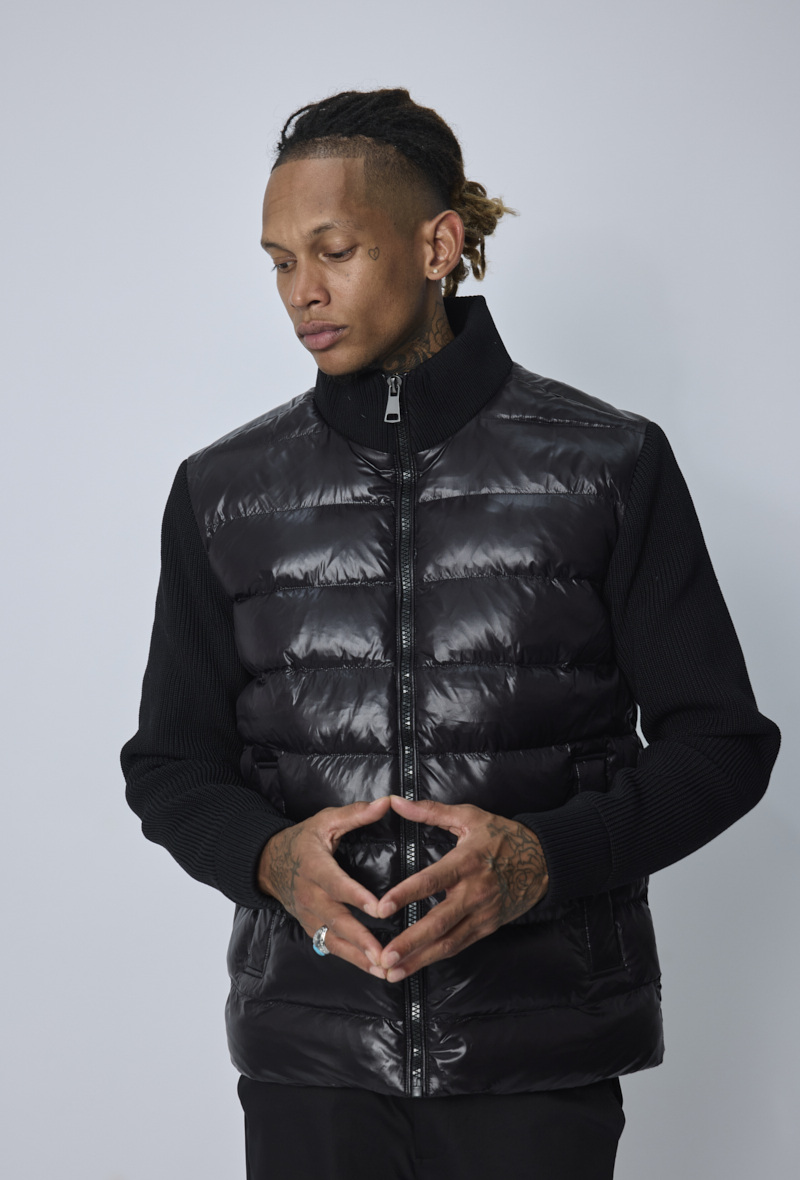 Großhändler Frilivin - Herren Hybrid-Daunenjacke