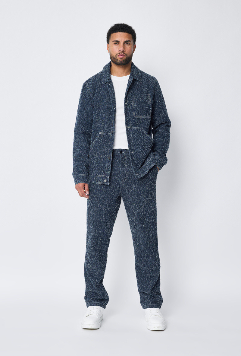 Großhändler Frilivin - Denim-Set mit Pilling-Effekt