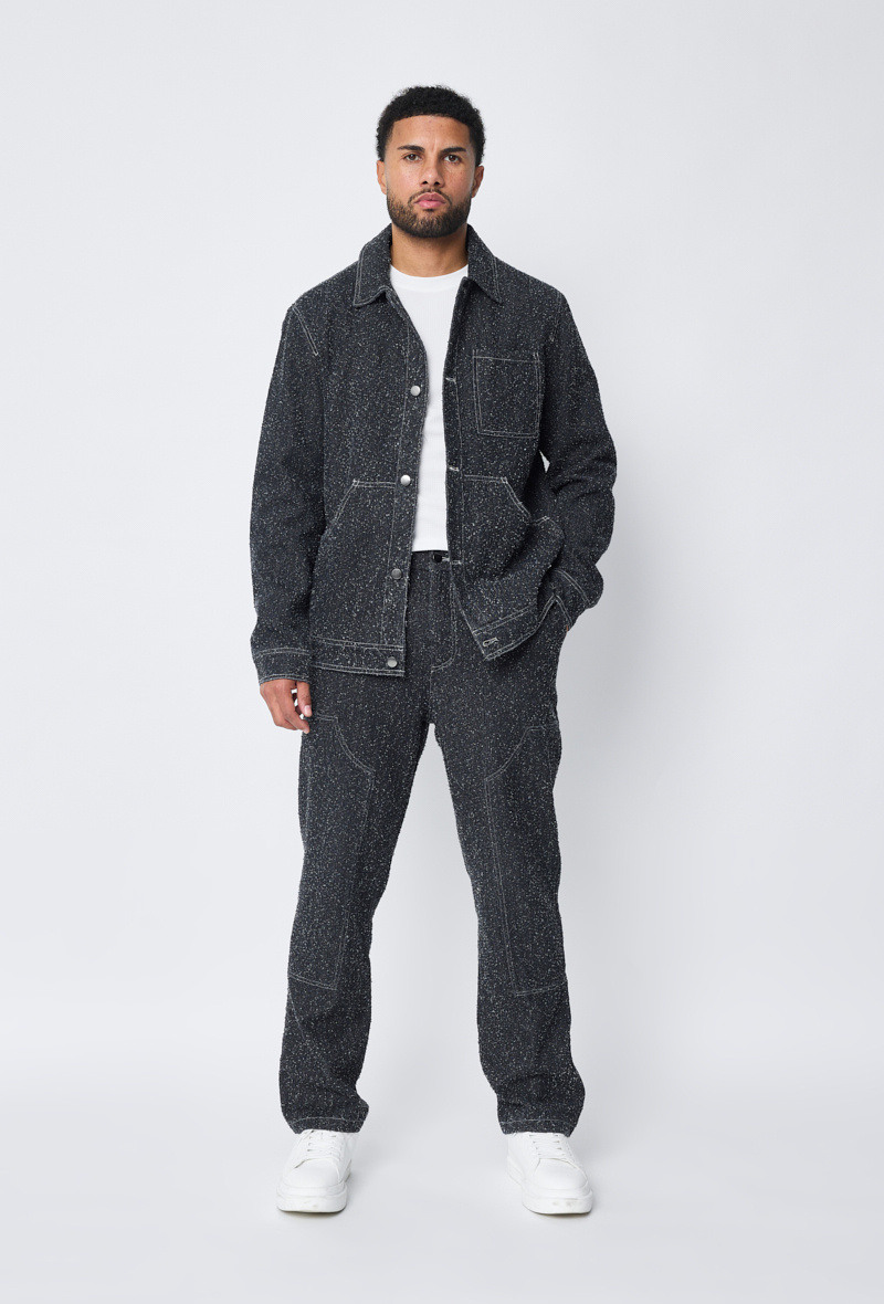 Großhändler Frilivin - Denim-Set mit Pilling-Effekt