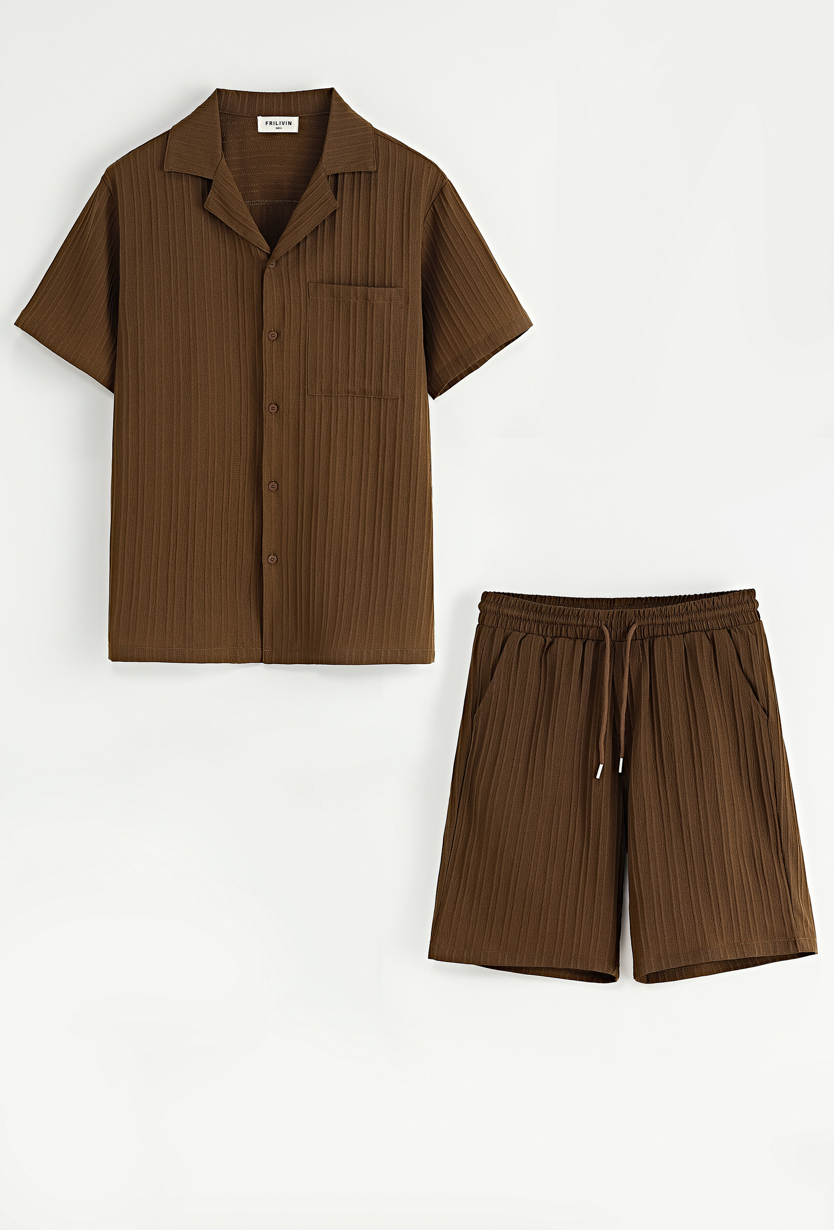 Wholesaler Frilivin - Uni shorts shirt set