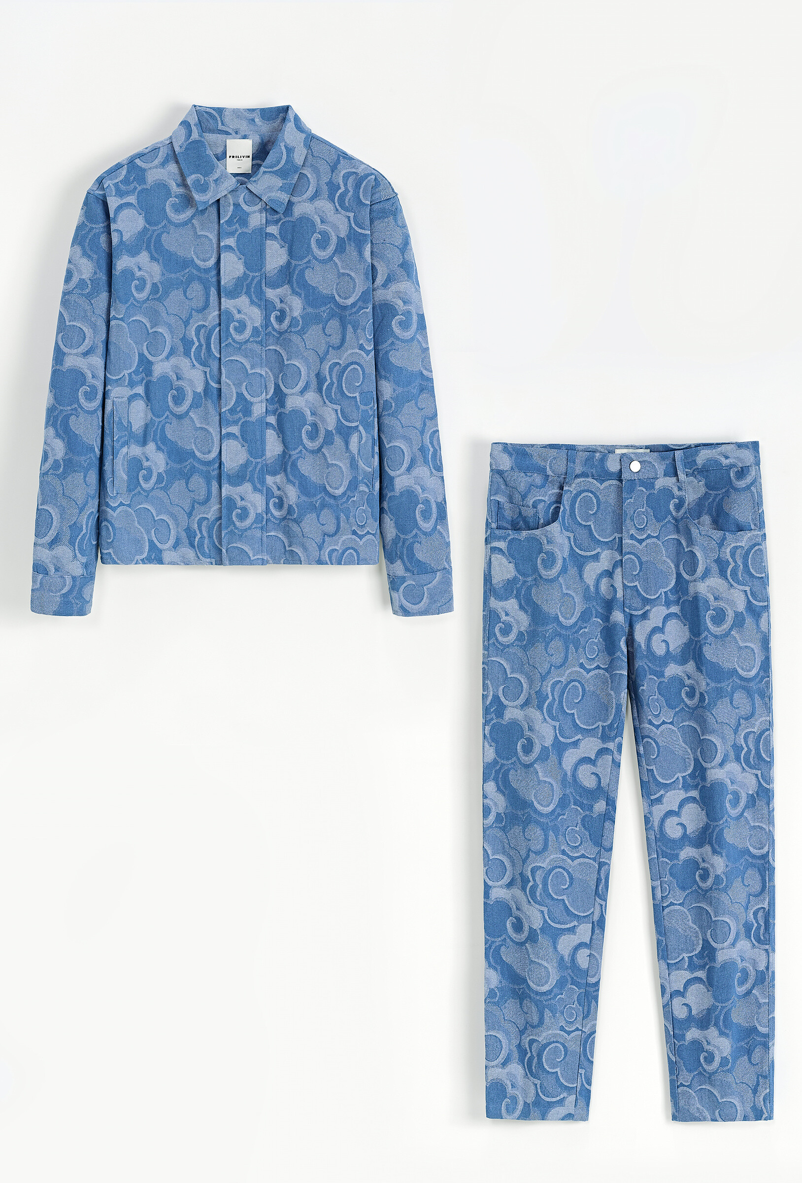 Grossiste Frilivin - Ensemble en jean à motif