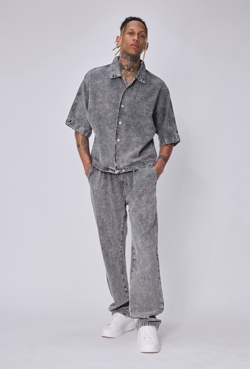Großhändler Frilivin - Hemd- und Hosenset – Komfort und Lässiger Stil