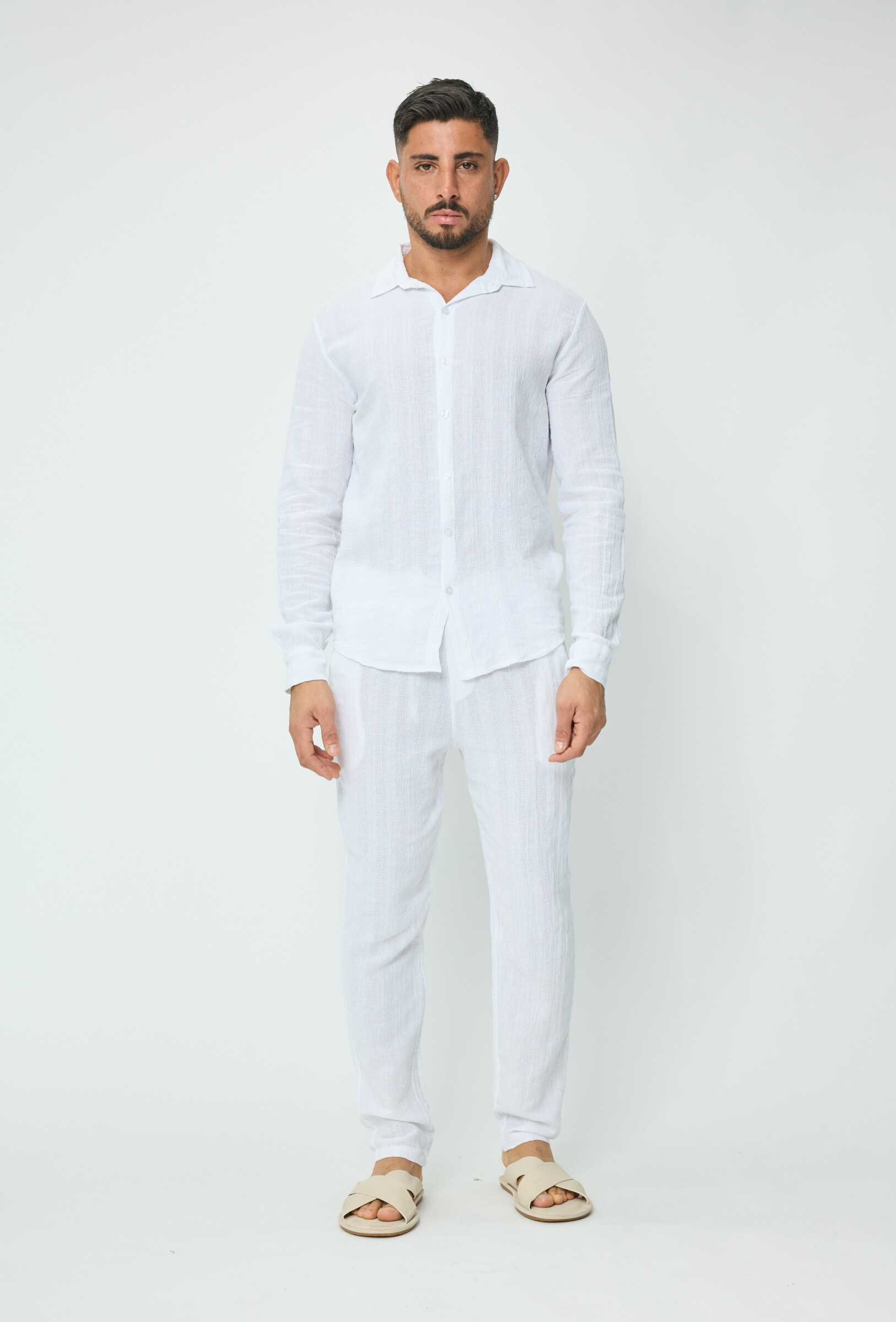 Mayorista Frilivin - Pantalones y camisa de lino