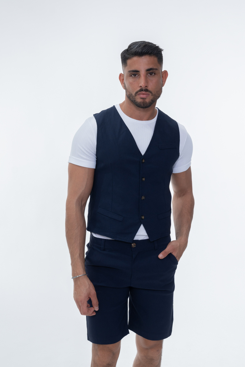 Wholesaler Frilivin - V-neck sleeveless jacket