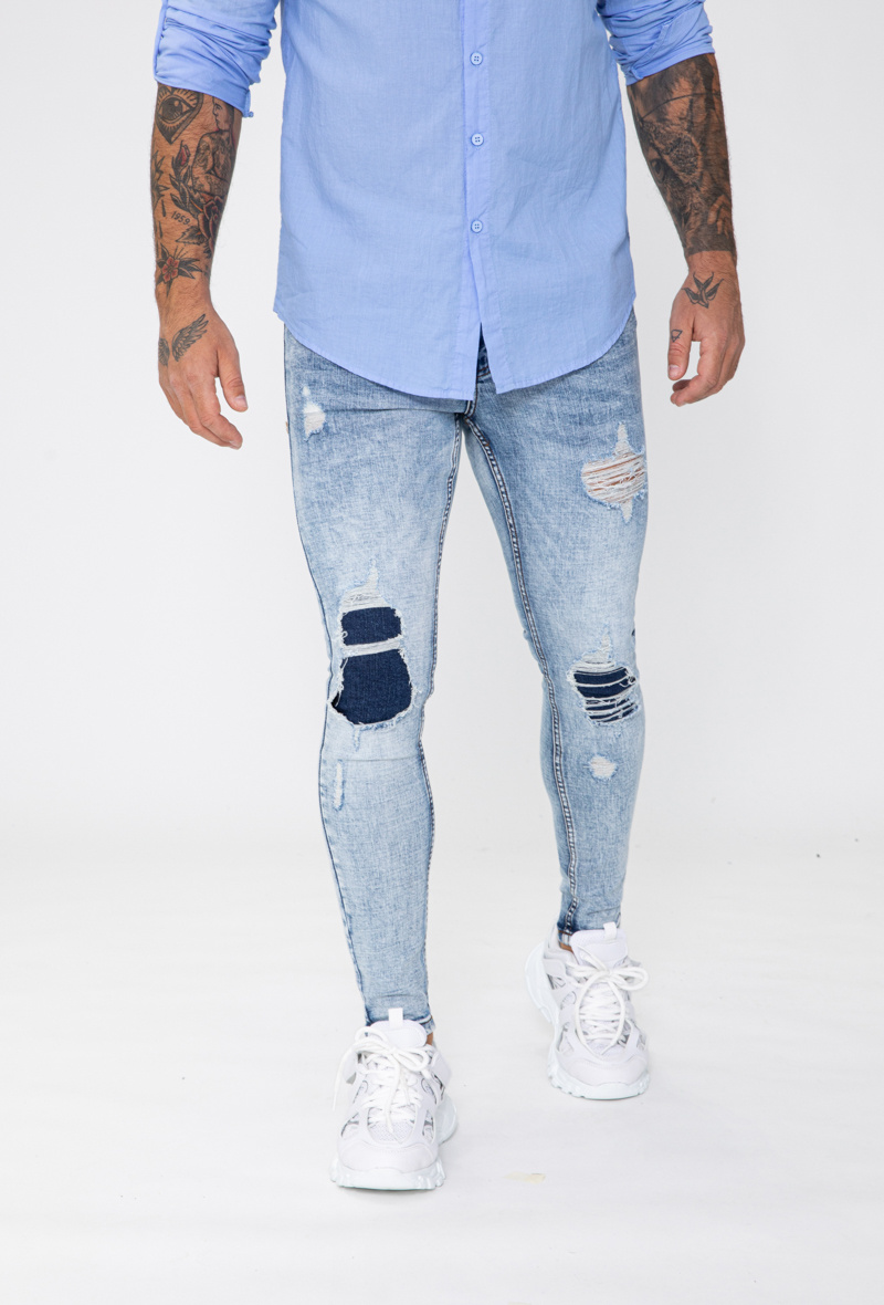 Großhändler Frilivin - Skinny-Jeans mit J-Applikation