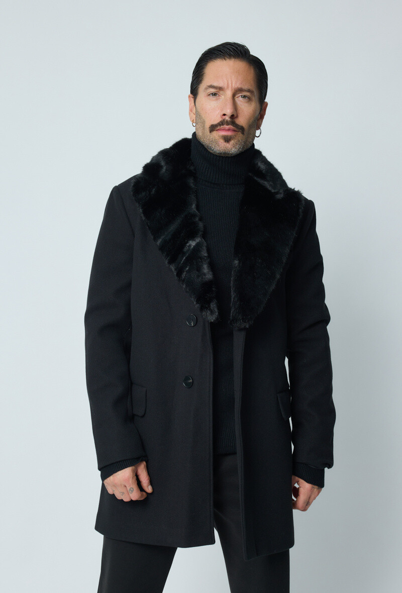Wholesaler Frilivin - Fur collar coat
