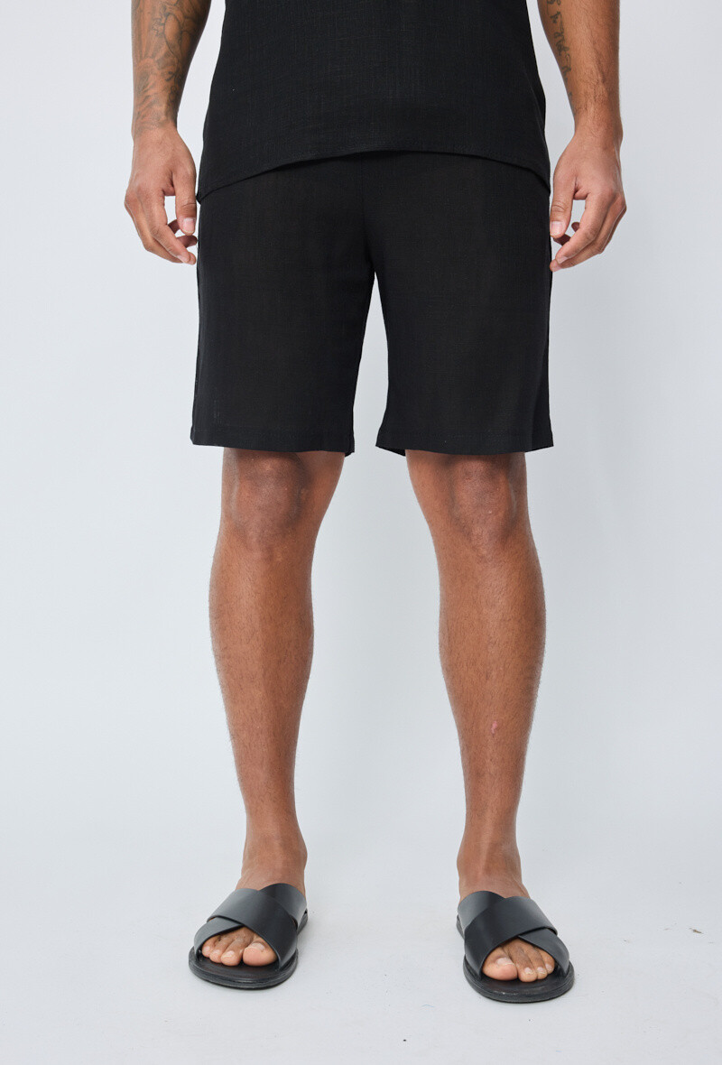 Grossista Frilivin - Effetto di lino per pantaloncini uni -shorts
