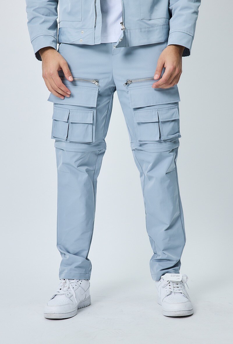 Grossiste Frilivin - Pantalon cargo jogger multipoche à zip
