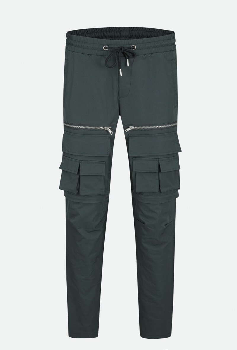 Grossiste Frilivin - Pantalon cargo jogger multipoche à zip