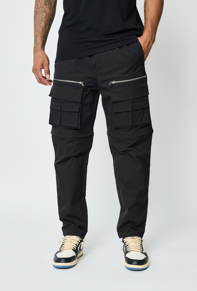 Grossiste Frilivin - Pantalon cargo jogger multipoche à zip