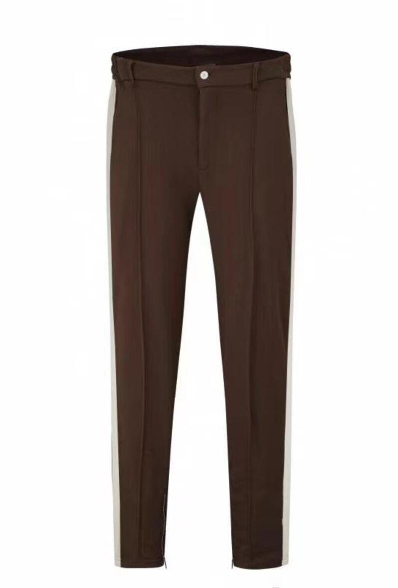 Grossiste Frilivin - Pantalon jacquard à bandes sur les cotés