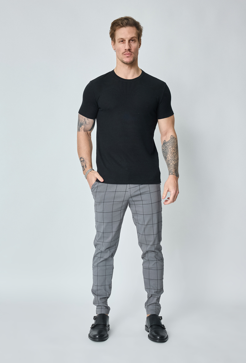 Grossiste Frilivin - Pantalon à carreaux léger