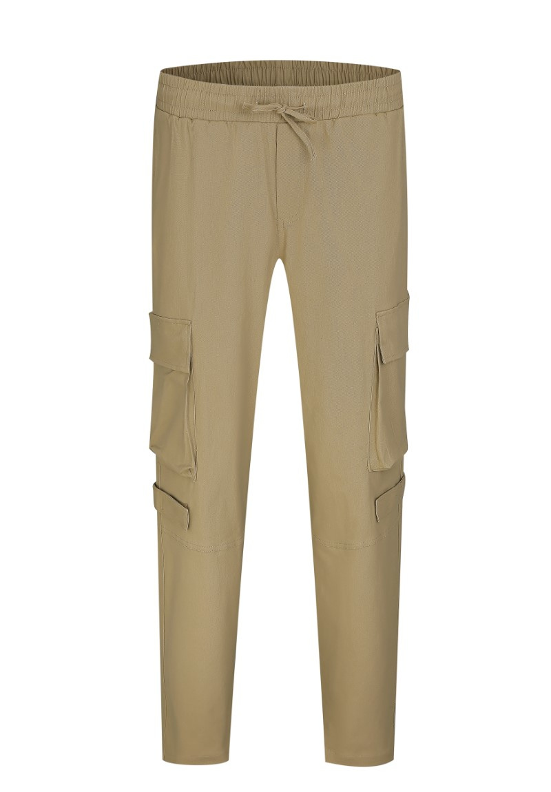 Großhändler Frilivin - Verstellbare schwarze Hose, leichtes und verarbeitetes Material