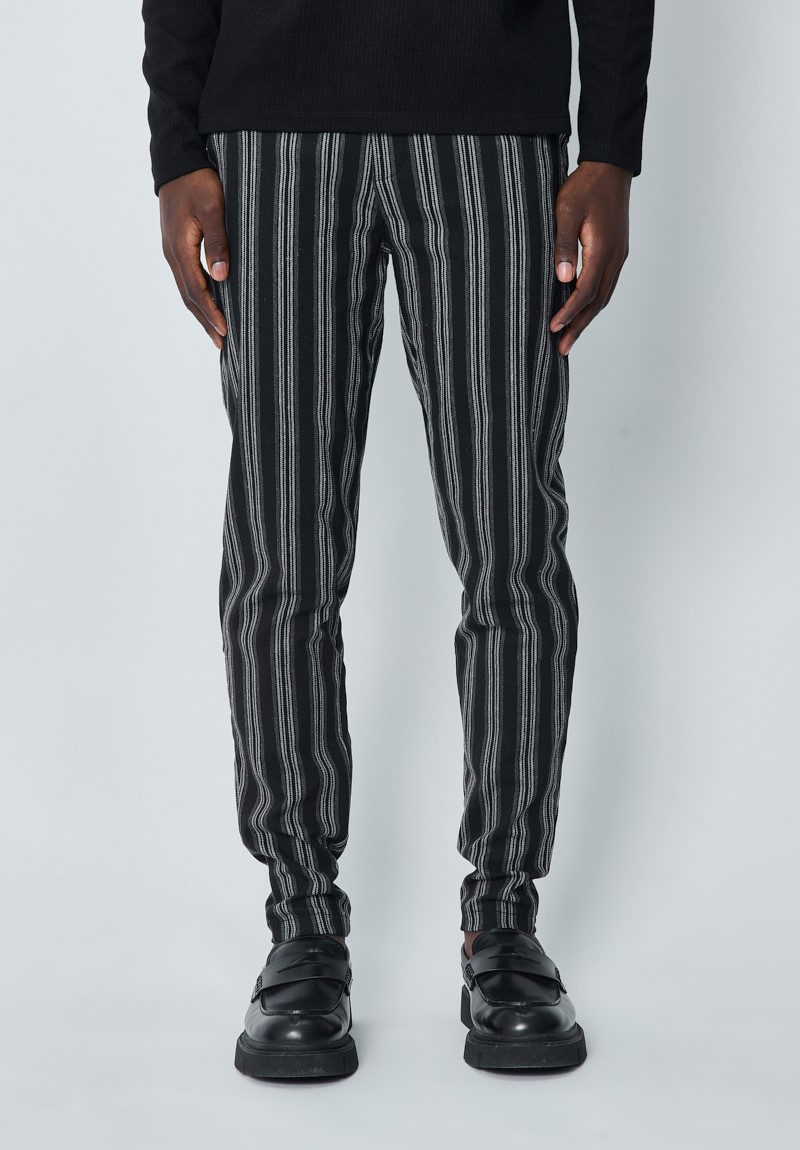 Grossiste Frilivin - Pantalon chino à rayures