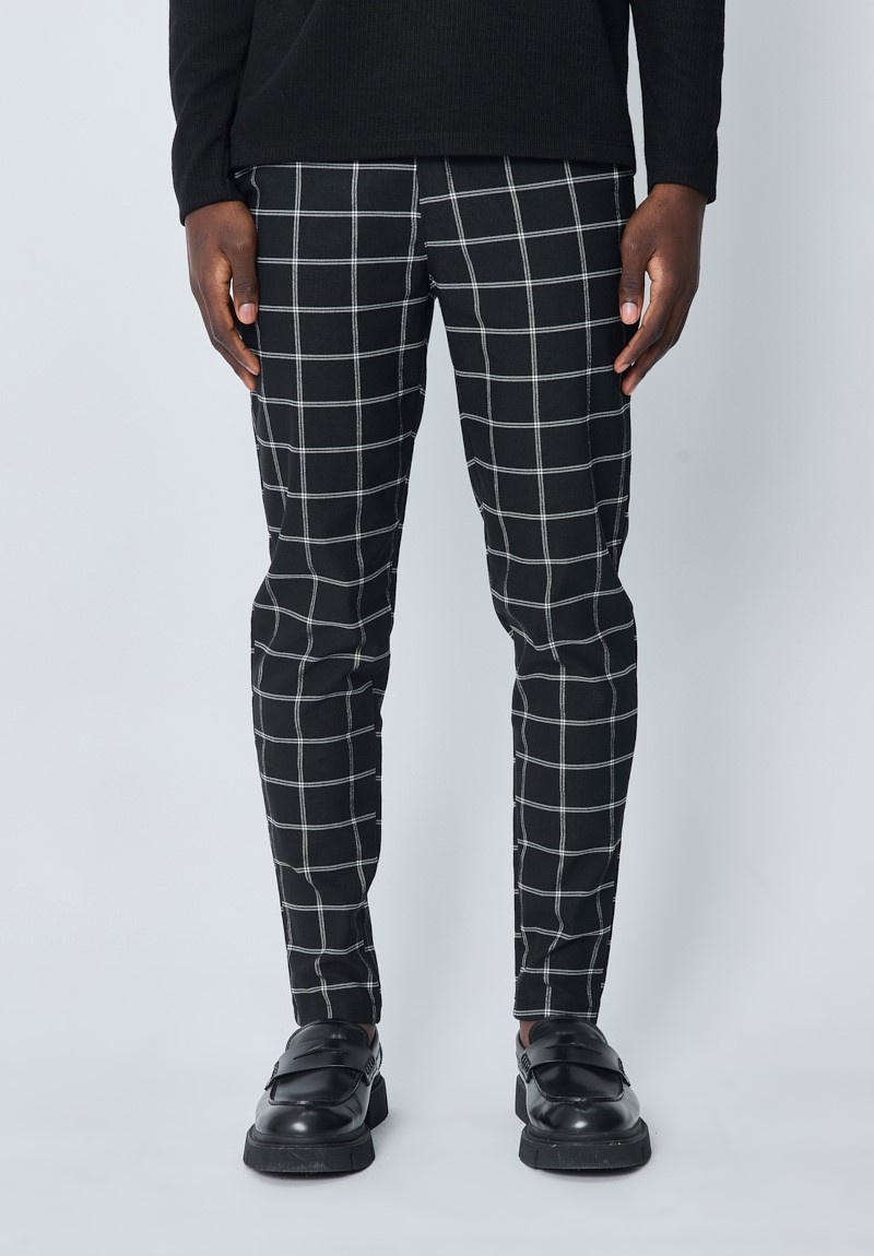 Wholesaler Frilivin - Checked chino pants