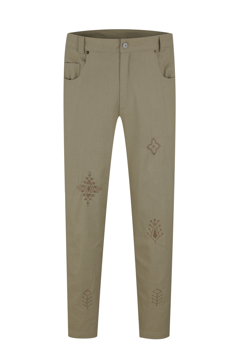 Wholesaler Frilivin - Plain jeans with embroidery
