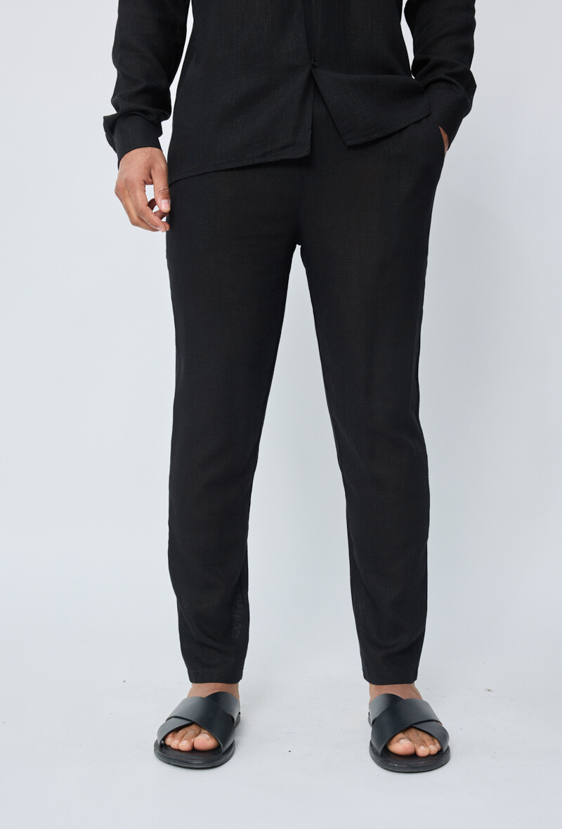 Wholesaler Frilivin - Flax effect pants
